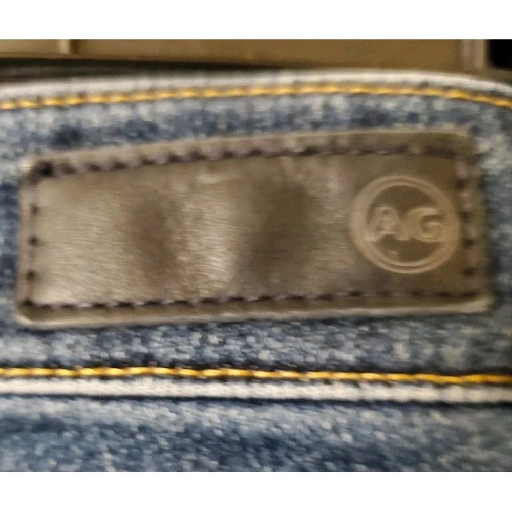 AG Adriano Goldschmied Jeans Womens 29R The‎ Farrah Skinny Ankle Raw Hem Hi-Rise